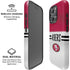 NFL San Francisco 49ers White Striped iPhone 16 Pro Magsafe Impact Case